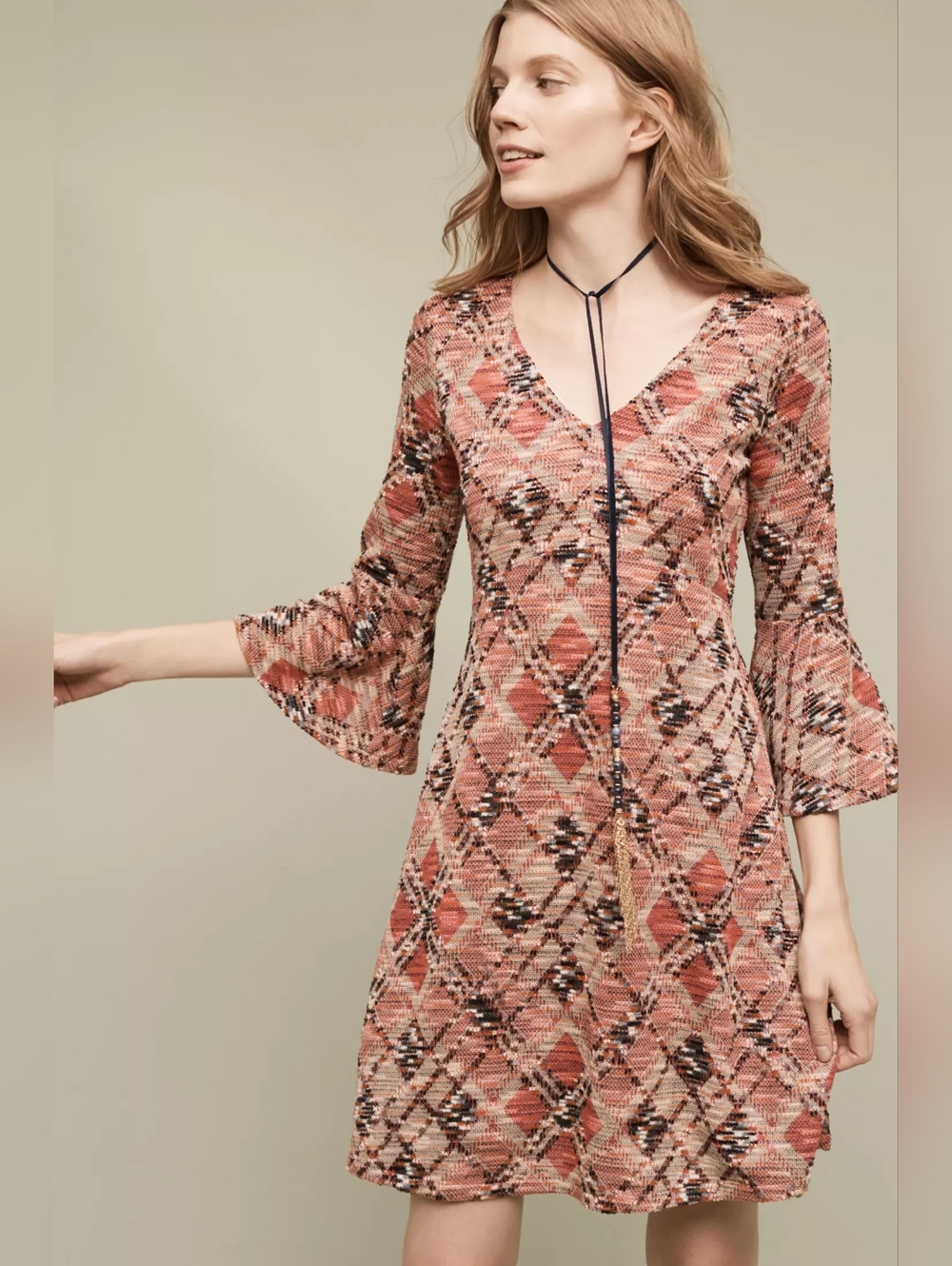 Anthropology Maeve Erina Swing Dress
